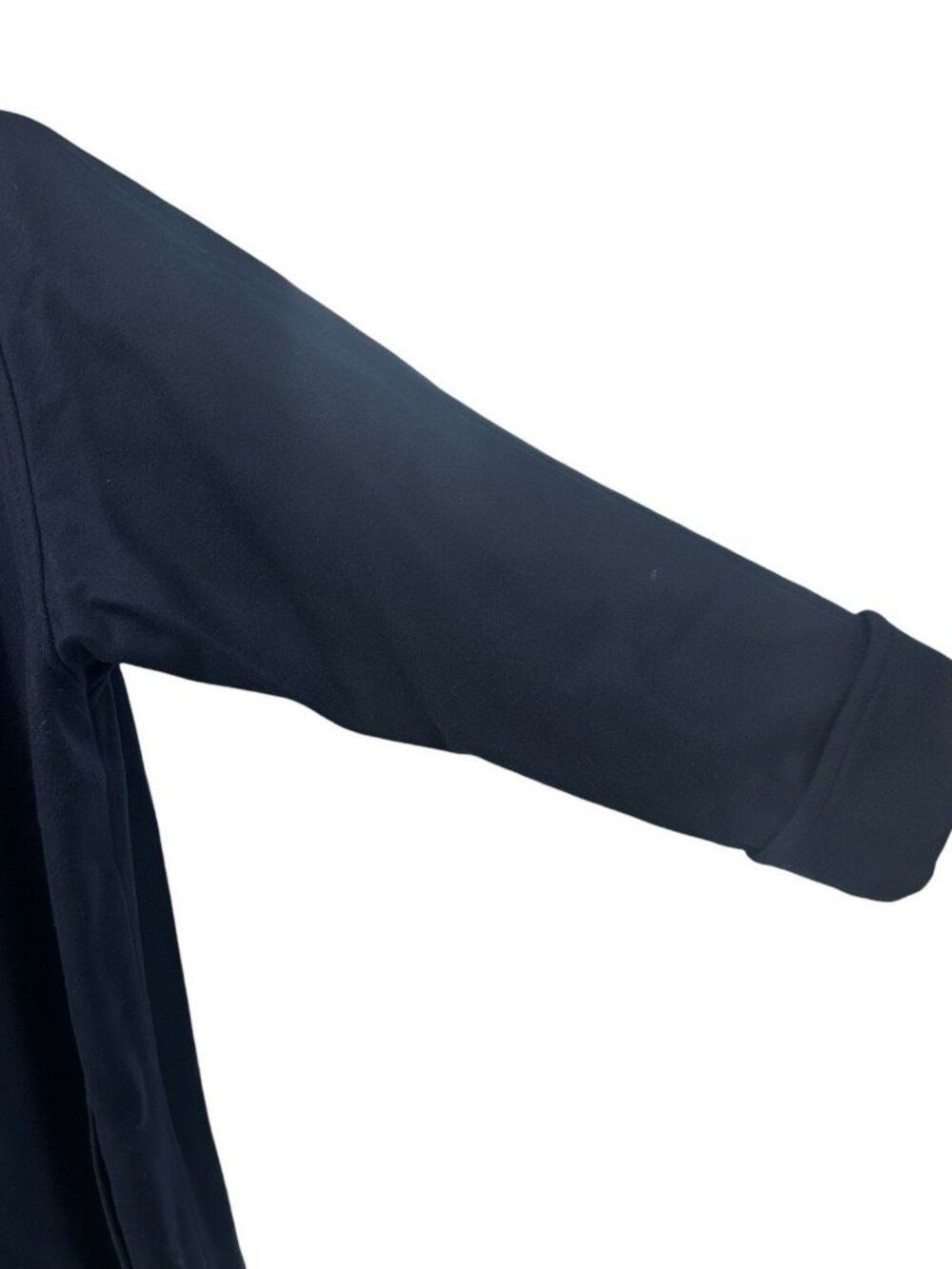 Worthington Size 8A Blue Knee Length Coat Wool Blend Lined - Picture 5 of 13